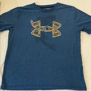 Under Armour Kids Blue Graphic Tee